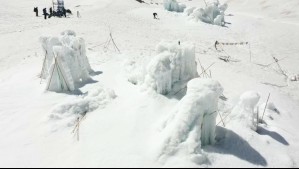 Para conservar agua y enfrentar la megasequía en la región Metropolitana: Conoce el primer cultivo de glaciares del país