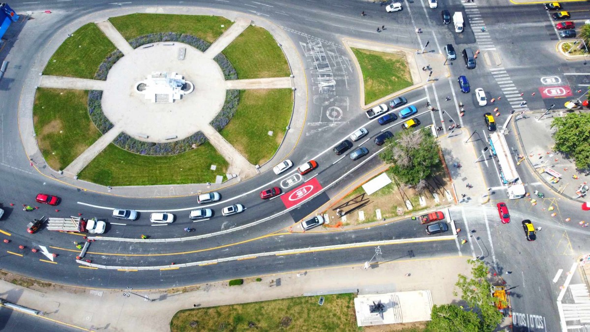 Proyecto Nueva Alameda: Conoce los desvíos de tránsito por remodelación de Plaza Italia