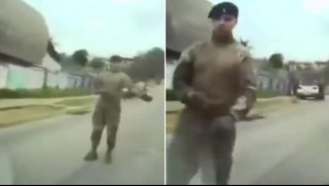 'Broma de Halloween': Aclaran video viralizado de supuesto militar realizando controles vehiculares en Quilpué