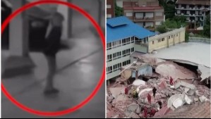 Videos muestran fatal derrumbe de hotel en Argentina: Una mujer escapó segundos antes del colapso