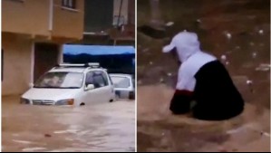 Videos muestran las graves inundaciones que dejó torrencial lluvia en el sur de Bolivia