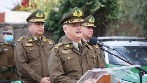 'No vamos a cesar hasta encontrarlo': General director de Carabineros por escape de peligroso sujeto desde comisaría