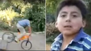 Así luce hoy 'el Tarro', protagonista del clásico video chileno:  A 10 años de hacerse conocido en su bicicleta