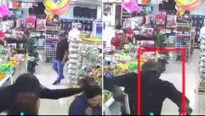 'Calladita': Video captó asalto a mall chino donde los dueños y los clientes fueron amarrados y encerrados en una bodega