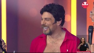 Puso la 'Fiesta en América': José Antonio Neme imitó a Chayanne en la Teletón