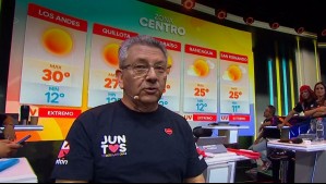 'El ambiente va a estar caluroso': Jaime Leyton entrega su pronóstico del tiempo para este sábado de Teletón