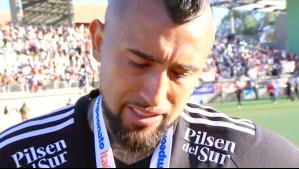 'Este título es el más especial de todos': Arturo Vidal se emociona hasta las lagrimas tras salir campeón