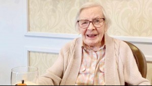 Mujer de 105 años revela su sorprendente secreto para la longevidad
