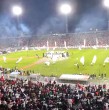 Pasada las 00:00 horas de este lunes, el plantel de Colo Colo arribó al Estadio Monumental para celebrar junto a su hinchada su título 34 en el Campeonato Nacional.