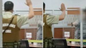 Video muestra tensa negociación entre Carabineros y hombre que tomó como rehén a funcionaria de AFP en Las Condes