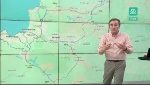 Alejandro Sepúlveda detalla dónde están los focos de los incendios que afectan a la región de Valparaíso