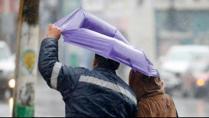 Lluvias y vientos de hasta 60 kilómetros por hora: El pronóstico del tiempo para este miércoles en todo Chile