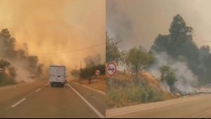 Amplían cobertura de Alerta Roja para Quilpué y Villa Alemana por incendio forestal: Solicitan evacuar sectores cercanos