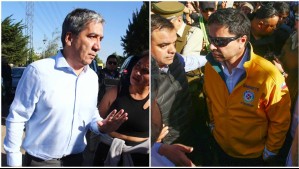 La tensa discusión entre Rodolfo Carter y delegado presidencial frente a las cámaras y vecinos de Toma Dignidad