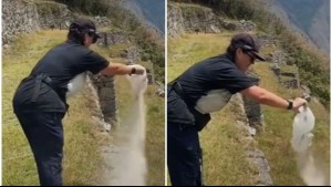 'Una falta de respeto': Mujer lanza cenizas de un fallecido en Machu Picchu y genera ola de críticas