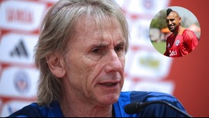 Ricardo Gareca justifica nominación de Vidal y adelanta que podría ser el capitán: 'La Selección está por sobre todo'