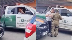 Video muestra a carabinero eufórico festejando triunfo de Colo Colo en la patrulla: Iniciaron sumario en su contra