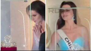 'Decretando': El especial gesto de Emilia Dides frente a la corona del Miss Universo