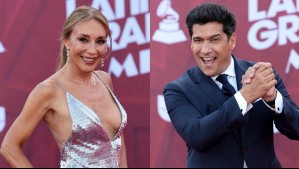 'Cada look mejor que el anterior': Karen Doggenweiler y Rafa Araneda se lucen en alfombra roja de los Grammy Latinos