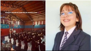 'Debió haber salido de 4to medio': El emotivo homenaje de compañeros de María Jesús Troncoso durante su graduación