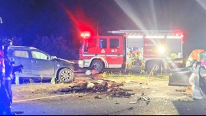 Trágico accidente de tránsito deja cinco fallecidos y cuatro personas heridas en la Ruta del Itata