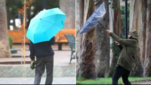 Pronóstico de lluvia y de vientos de hasta 80 km/h para este martes: Conoce las zonas en que caerían precipitaciones