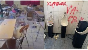 Alumnos destrozan baños y salas durante despedida de 4° Medio en colegio de Quilpué: Suspendieron licenciatura