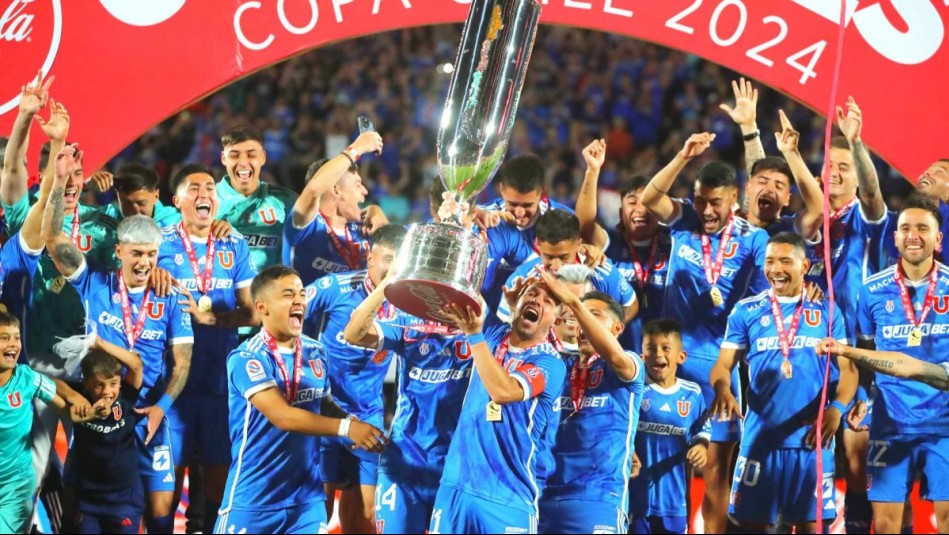 Universidad de Chile se coronó campeón de Copa Chile tras siete años sin títulos