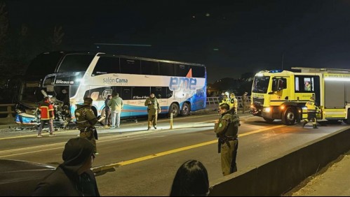 Fatal accidente en Concepción: Cuatro muertos y 11 heridos tras colisión entre bus y vehículo