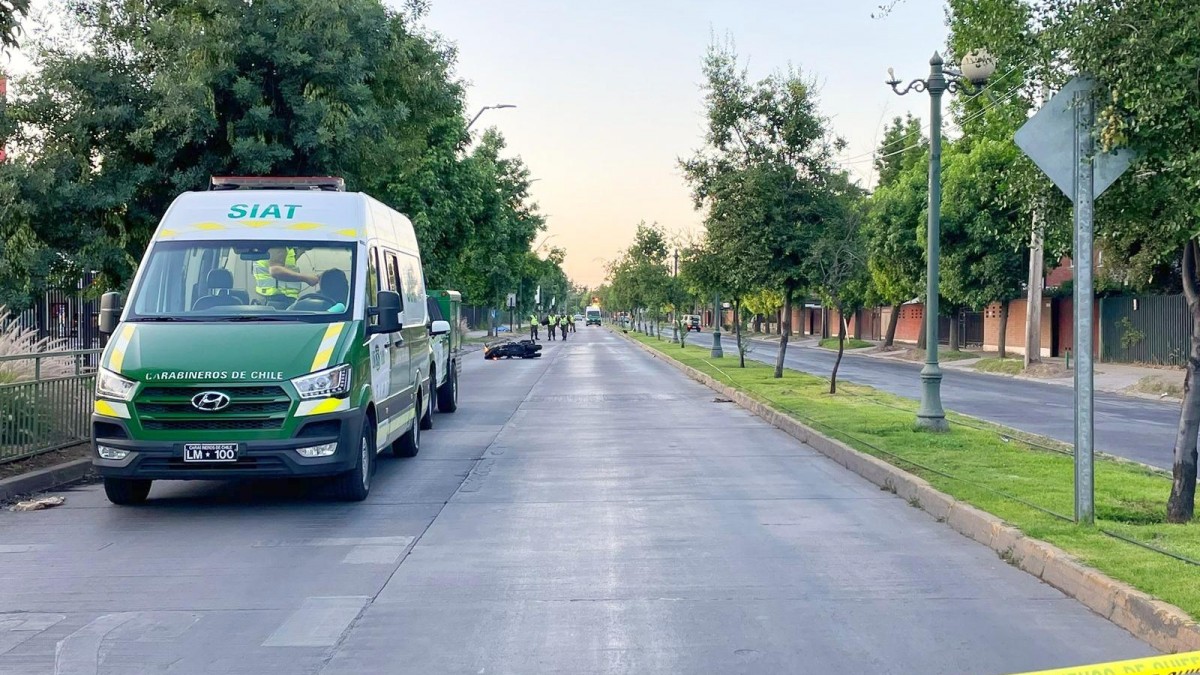 Motociclista muere tras sobrepasar un lomo de toro a exceso de velocidad en Huechuraba