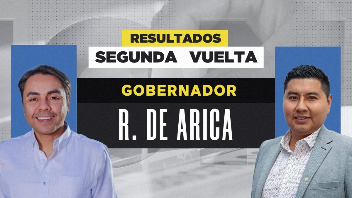 Resultados de la elección de Gobernadores 2024: Revisa quién gana en la Región de Arica y Parinacota