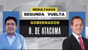 Miguel Vargas se impone a Nicolás Noman y es reelecto como gobernador de Atacama