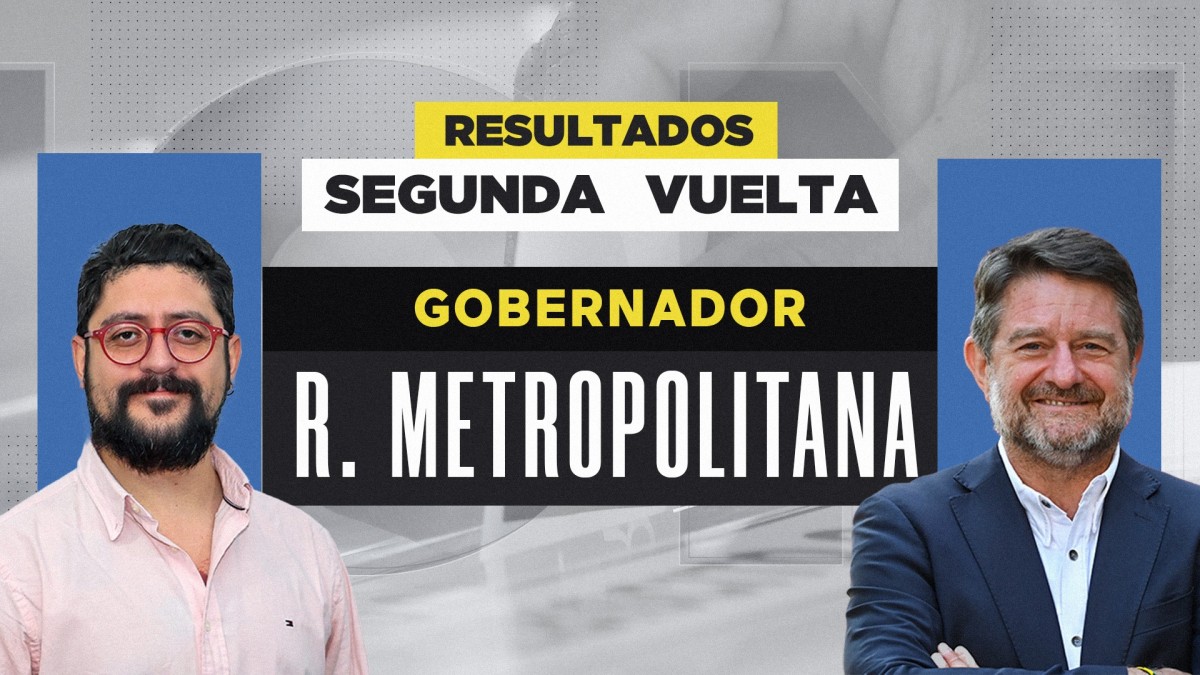 Resultados de la elección de Gobernadores 2024: Revisa quién gana en la Región Metropolitana