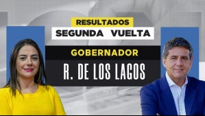 Alejandro Santana vence a Claudia Reyes y se convierte en el nuevo gobernador de Los Lagos