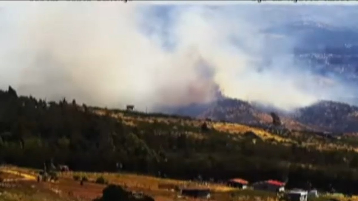 Senapred ordena evacuar localidades en la región de Valparaíso por incendios forestales