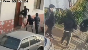 Delincuentes amenazan con un bate y armas: Videos muestran violentos turbazos que aterran a vecinos de Quinta Normal