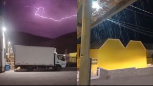 Senapred declara Alerta en la región de Tarapacá por tormentas eléctricas