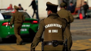 Carabinero resulta herido tras persecución policial: Un adolescente de 16 años fue detenido