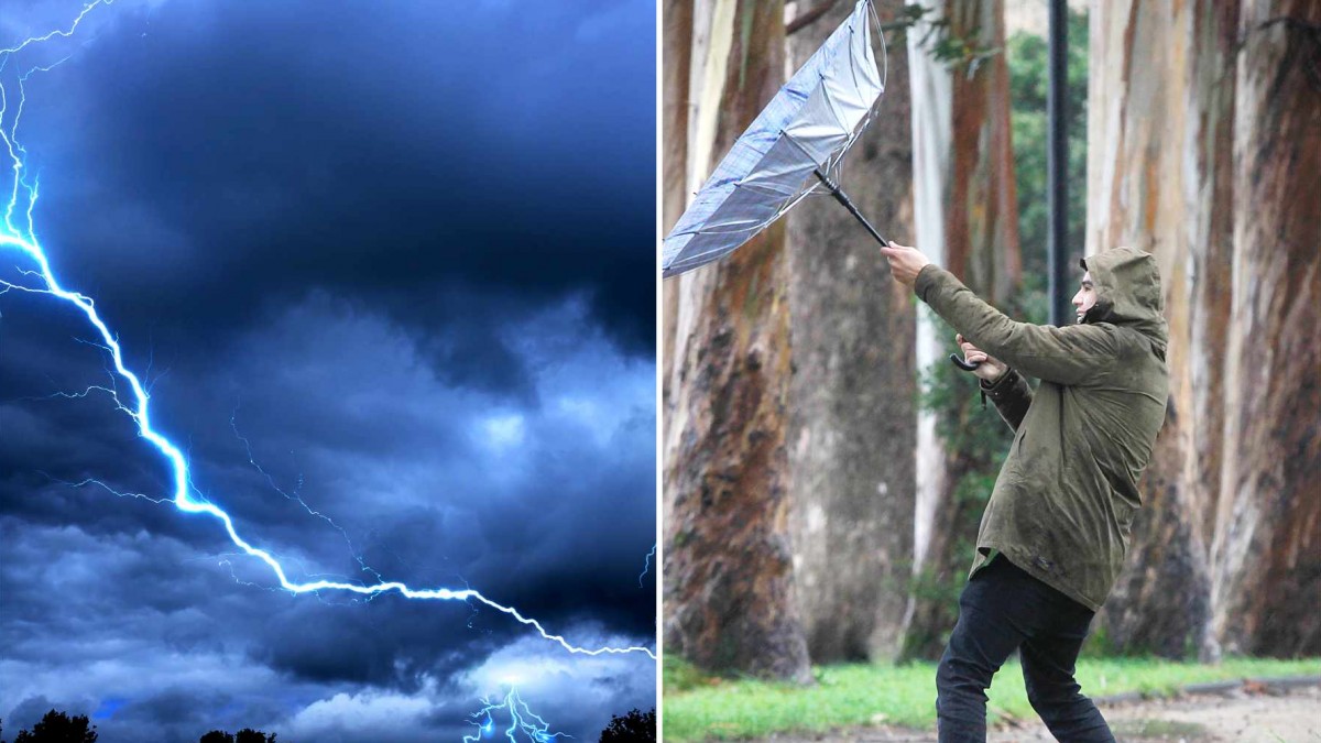 Pronóstico de lluvia, viento y tormentas eléctricas para este martes: Conoce las zonas en que caerían precipitaciones