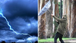 Pronóstico de lluvia, viento y tormentas eléctricas para este martes: Conoce las zonas en que caerían precipitaciones