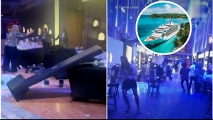 Pasajeros vivieron minutos de terror: Crucero se inclinó en 45 grados tras fuerte tormenta en altamar