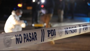 Hombre muere baleado en plena vía pública en Pudahuel