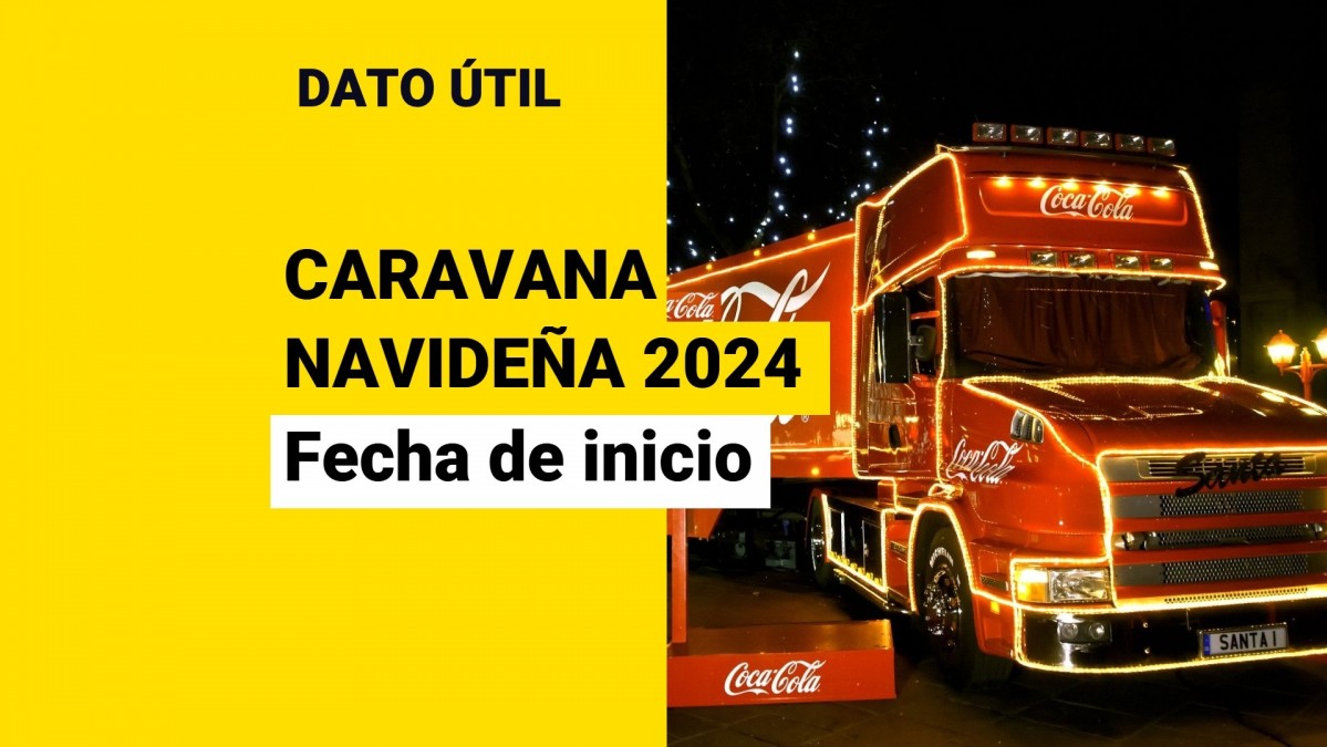 Caravana Navideña CocaCola 2024 ¿Cuándo empiezan los recorridos