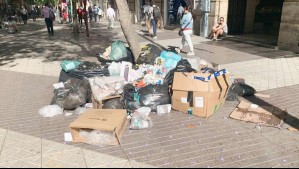 No hay recolección de basura en Santiago: Trabajadores municipales se suman al paro de funcionarios públicos este jueves