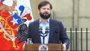 Boric evita referirse a denuncia en su contra: 'Estoy aquí para ocuparnos de lo que realmente le importa a los chilenos'