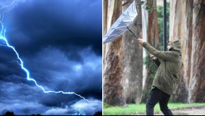 Lluvia, tormentas eléctricas y vientos de hasta 80 km/h: Las zonas en las que se esperan precipitaciones este viernes