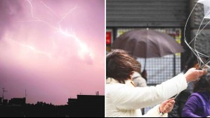 Fin de semana con lluvias, tormentas eléctricas y vientos de hasta 80 km/h: En estas zonas caerían precipitaciones