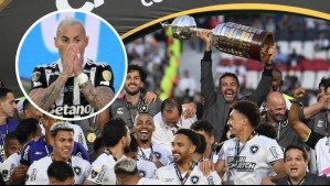 Con Eduardo Vargas de héroe a villano: Botafogo es campeón de la Copa Libertadores tras derrotar a Atlético Mineiro