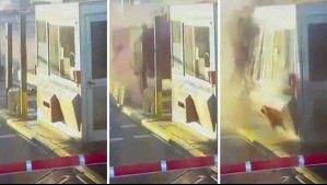 Video capta impactante accidente en Argentina: Joven murió al incrustarse en cabina de peaje tras chocar a alta velocidad