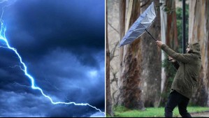 Lluvia, tormentas eléctricas y vientos de hasta 60 km/h para este jueves: Revisa las zonas en las que caerán precipitaciones